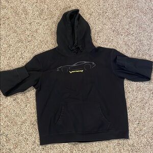 Black Viper Hoodie with Car Graphic